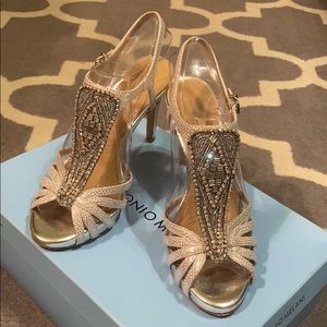 Sparkly heels